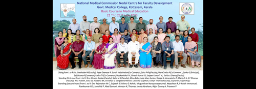 Basic Course in Medical Education 21st to 23rd June 2023