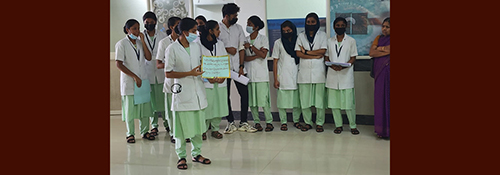 World Diabetes Day - Talk by nursing students in department of Ophthalmology